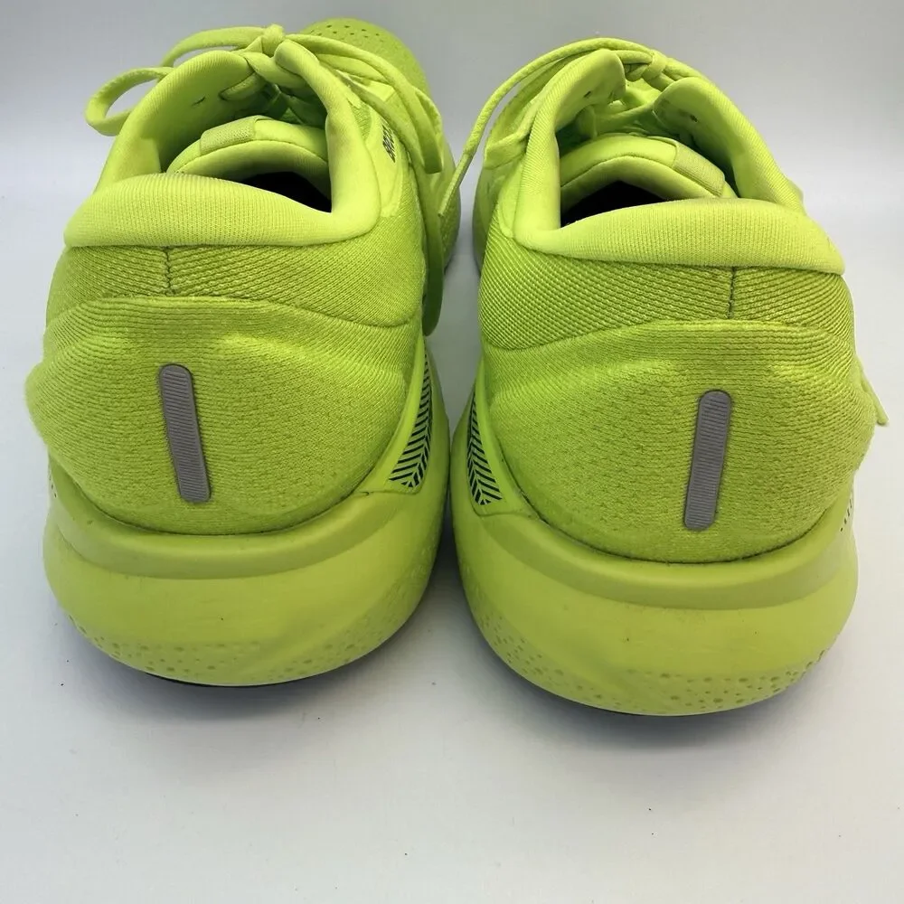 Brooks Adrenaline GTS 24 Men's Size 14D Acid Lime Sunny Lime Running Shoes